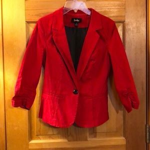 Firey Red Blazer
